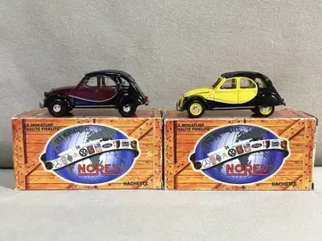노레브 1/43 시트로엥 2CV 찰스턴 미니카 2대 세트