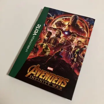 소설 프랑스어 MARVEL AVENGERS INFINITY WAR