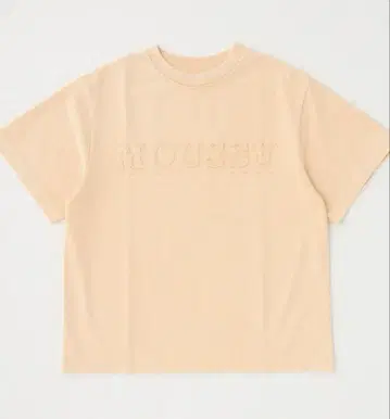 미개봉 새상품 WASHED PATCH MOUSSY 오렌지 셔츠