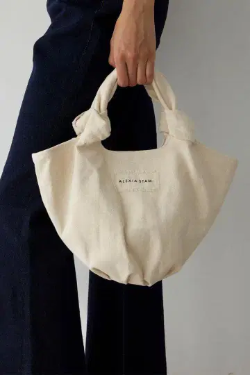 ALEXIA STAM Knot Canvas 토트백