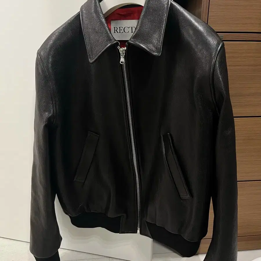 Recto Ben Goat Leather Jumper, Size L (Never Worn) on Bunjang