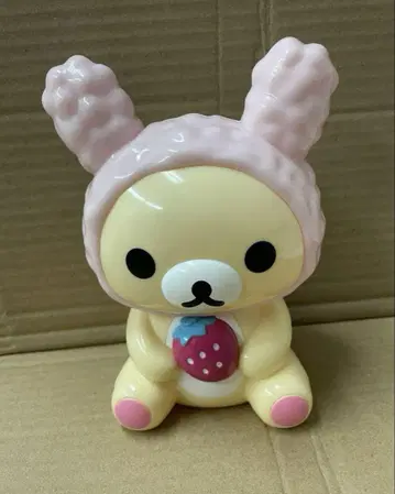 코리락쿠마 저금통 딸기