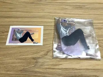 주술회전 세가 럭키 쿠지 아크릴 스탠드, 스티커 고죠 사토루