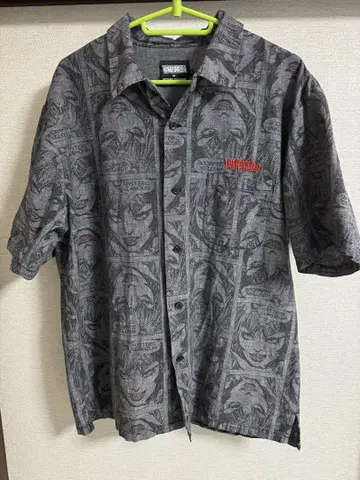 [ 레어 ] HYSTERIC GLAMOUR 뱀파이어라 반팔 셔츠 L
