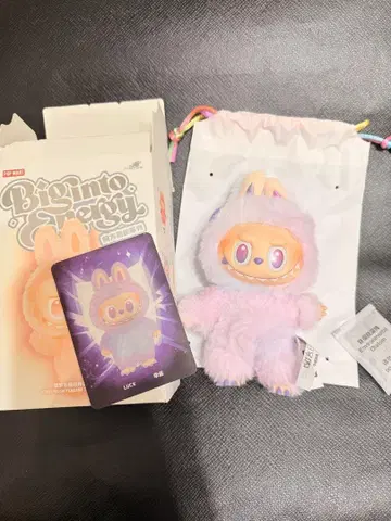 POPMART LABUBU Big into Energy LUCK 에너지