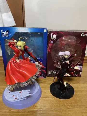 Fate EXTRA 세이버 피규어 마키리의 잔 간토우 사쿠라 피규어 세트