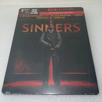 죄인들 스틸북 수입판 4K UHD Blu-ray SINNERS