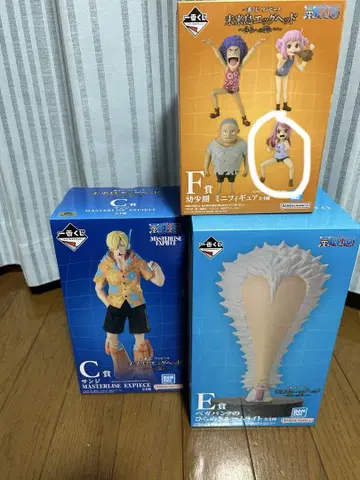 제일복권 원피스 C상 E상 F상 덤 포함 상디 보 베가펑크