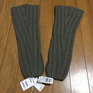 알포 카키 리브 레그 워머 암워머