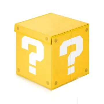 Nintendo TOKYO 한정판 수납 상자 슈퍼 마리오 물음표 블록