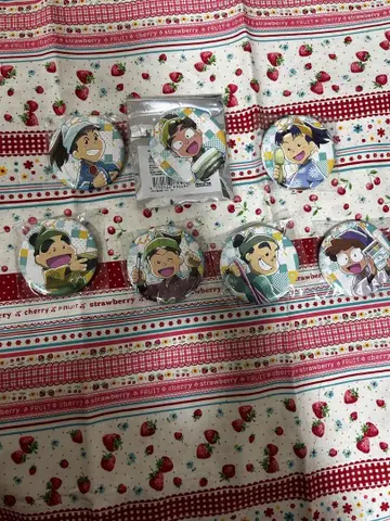 닌타마 란타로 모두 함께 장사 캔뱃지