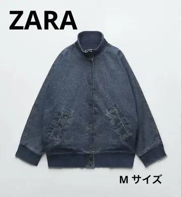 ZARA 데님 봄버 자켓 M