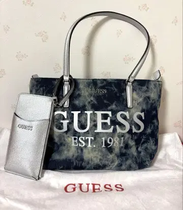 guess 토트백 (데님)