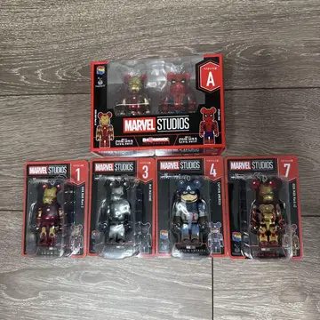 MARVEL 마블 해피 복권 BE@RBRICK 베어브릭