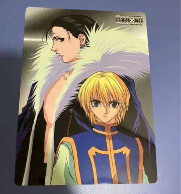 HUNTER x HUNTER 책받침 클로로 키루아 크라피카 곤 카드다스