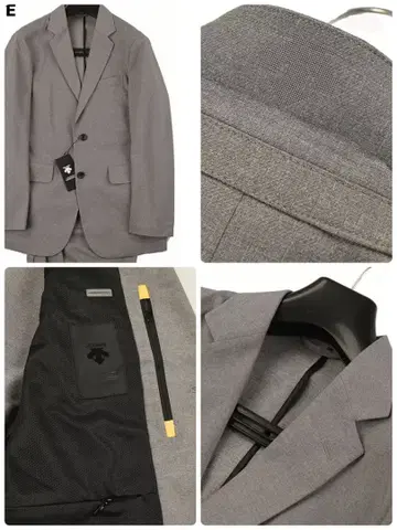 DESCENT 데상트 봄/여름 모델 워셔블 자켓 그레이 사이즈 L