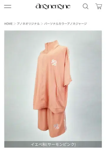 anonenone 퍼스널 컬러 아노네 저리 살몬 핑크 웜톤 가을