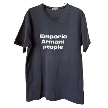 Emporio Armani people 로고 T셔츠 90s 아카이브