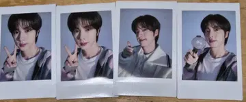 BTS JIN #RUN SOEKJIN TOUR 인스턴트 사진 4개 세트