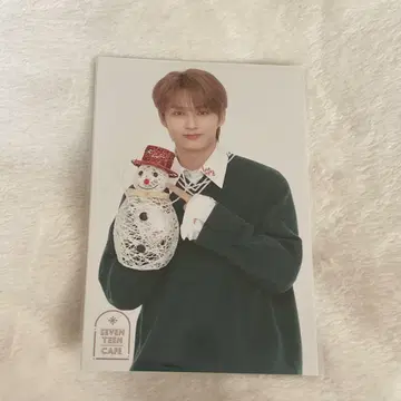 seventeen 세븐틴 카페 엽서 준 미개봉