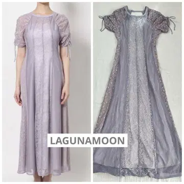 LAGUNAMOON LADY 드로스트 숄더 원피스