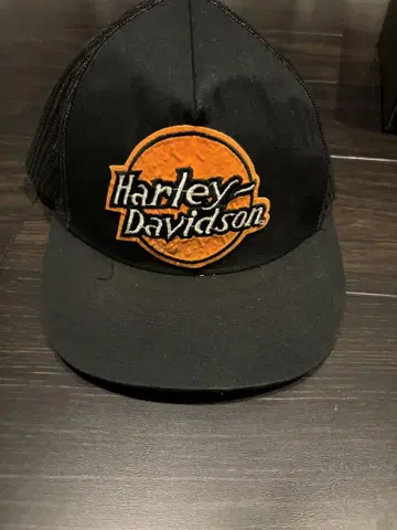 Harley Davidson 블랙 캡
