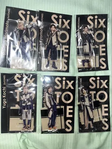 SixTONES 아크릴 스탠드 세트