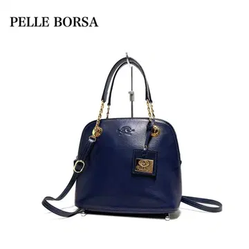새상품급 PELLE BORSA 페레볼사/체인 핸들/핸드백