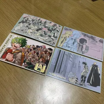 나의 히어로 아카데미아 히로아카 원화전 메모리얼 컬렉션 금박 집합