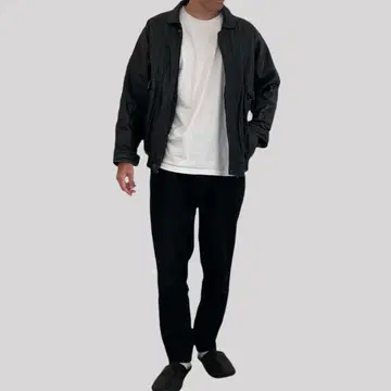 90s 프렌치 빈티지 CCU풍 A-2 가죽 자켓 실루엣 최고