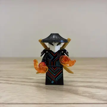 레고 닌자 피규어 불꽃 이펙트 포함