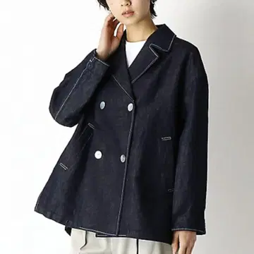 [ 새상품급 ] K.T KIYOKO TAKASE 린넨 데님 숏코트