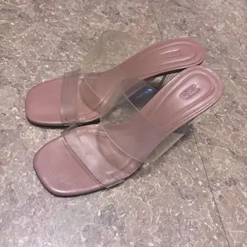zara 클리어 샌들 37