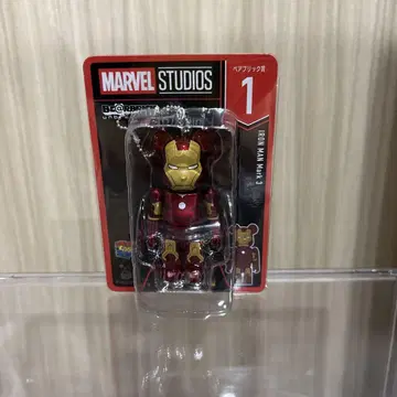1MARVEL Happy 복권 베어브릭 7번 아이언맨 마크 3