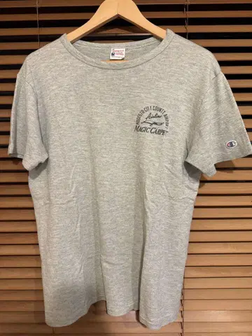 Champion 그레이 T셔츠 M사이즈
