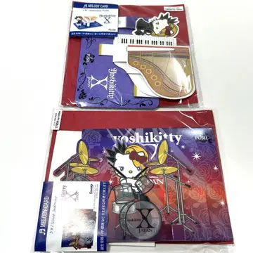 yoshikitty(요시키티) 멜로디 카드 세트