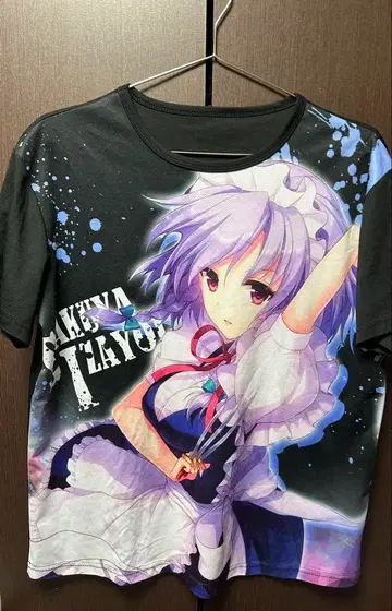 동방project 이자요이 사쿠야 T셔츠 3