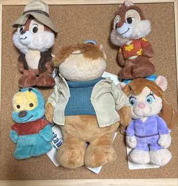 봉제 인형 stanDs 칩과 데일의 대작전 레스큐 레인저스