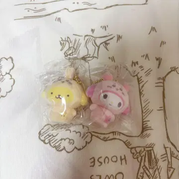 치이카와 x 산리오 캐릭터즈 시크릿 플로키 마스코트
