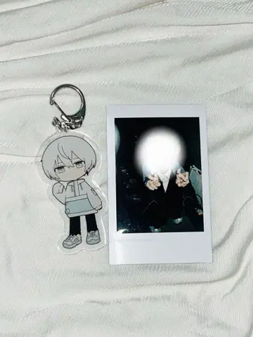 xea 핑 폴라로이드 아크링 키링