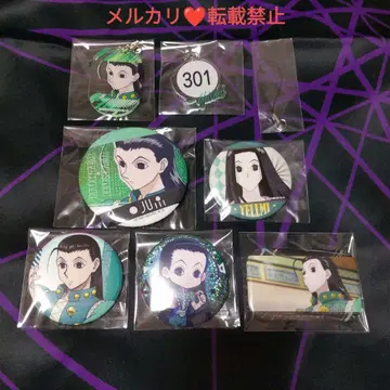 HUNTER x HUNTER 캔뱃지 아크릴리팝업 6종