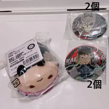 괴수 8호 나루미 노루 카프카 캔뱃지 세트