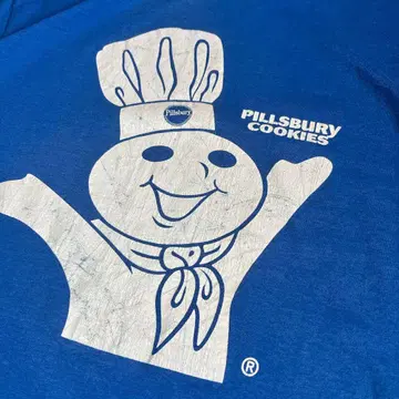 [ 두보이 ] Pillsbury Doughboy 싱글 스티치 USA