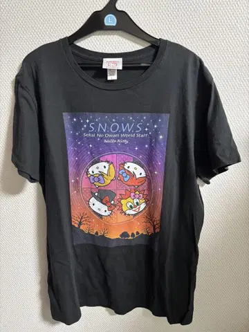 SEKAI NO OWARI S.N.O.W.S 헬로키티 티셔츠