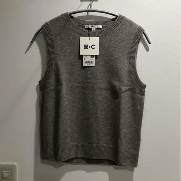 유니클로 UNIQLO C 캐시미어 캐시미어 크루넥 숏 스웨터