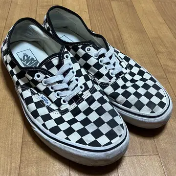 VANS 로우컷 스니커즈 피스 네임 블루