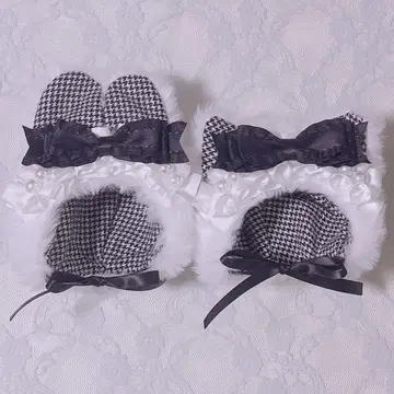 인형 의류 10cm 니지 파펫 만주용 모자(고양이)