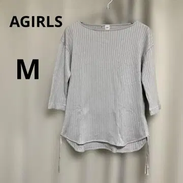 AGIRLS 와이드 리브 풀오버