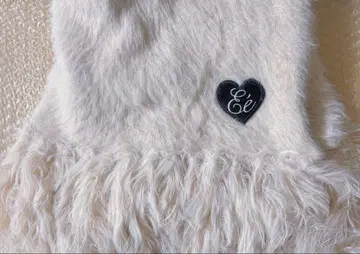 epine 에피누 mohair fringe 머플러 핑크