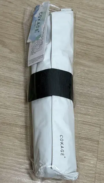 미사용 새상품 COKAGE+ ACTIVE 자동 개폐 55cm 펄 화이트